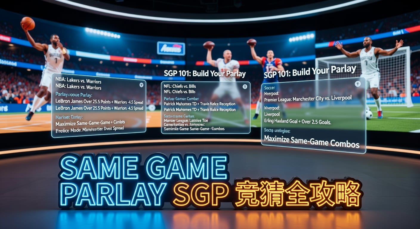 Same Game Parlay (SGP) 深度解析：米乐体育app投注新维度
