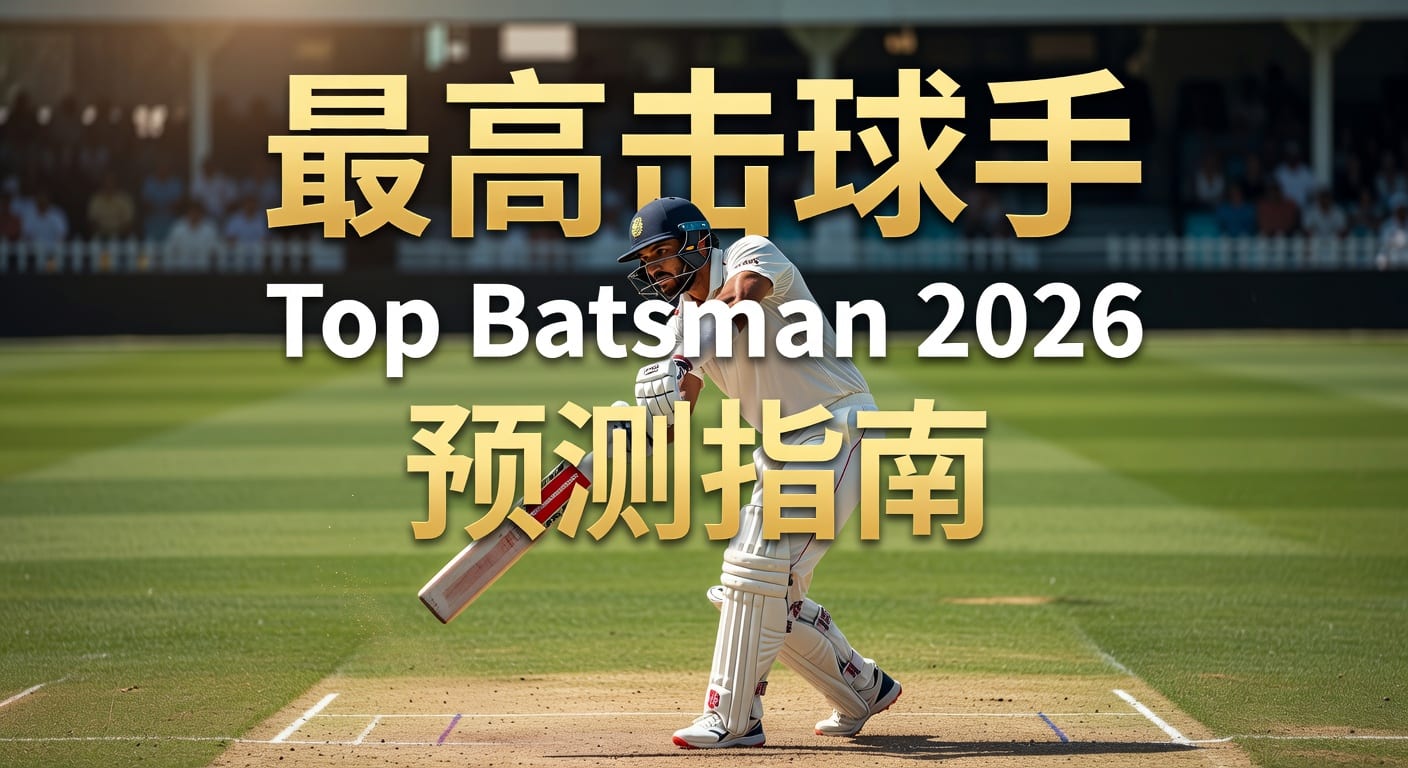 2026年世界杯投注：最高击球手 Top Batsman 潜能分析