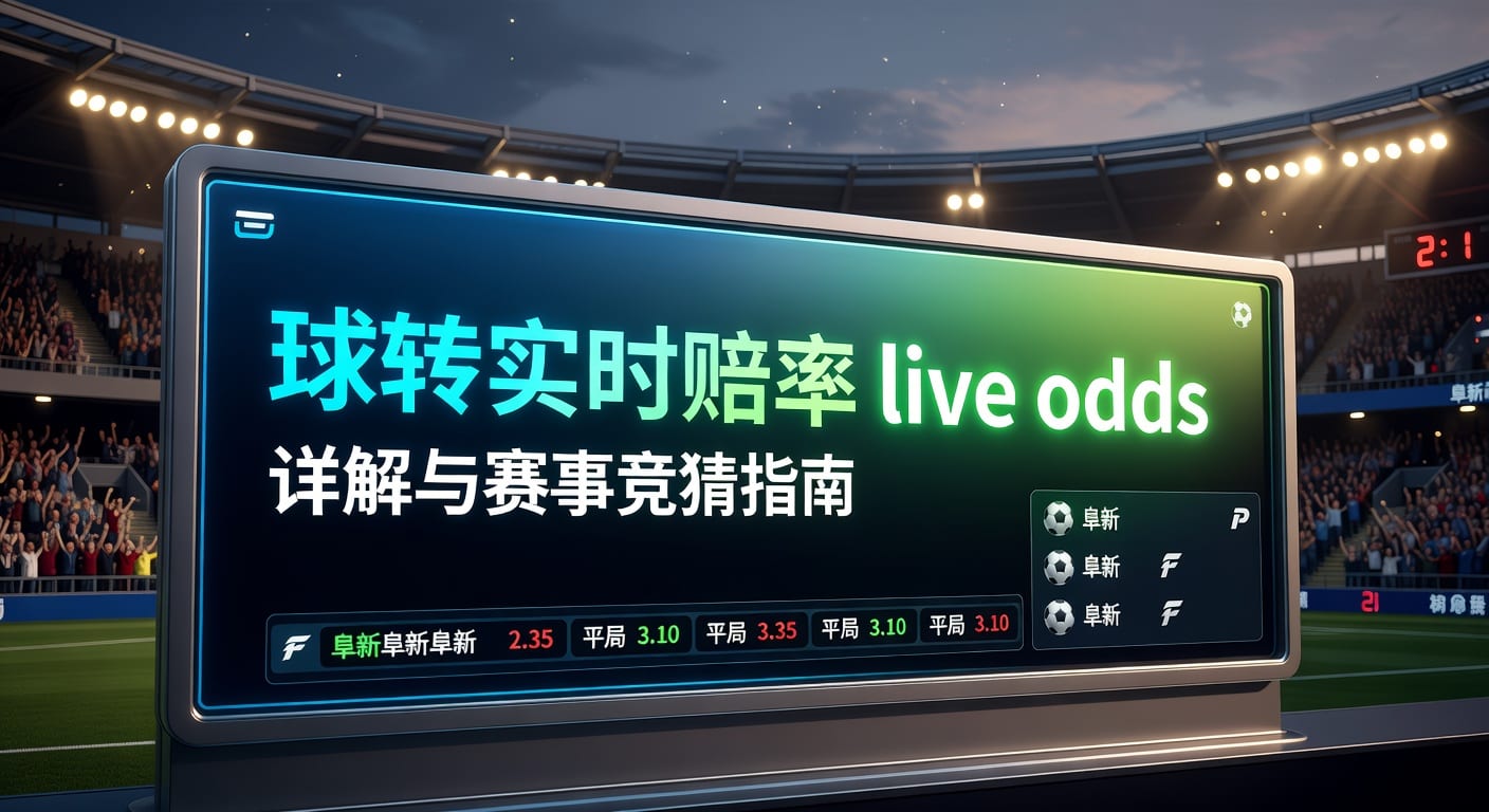 滚球即时赔率 live odds 解析：2026年世界杯投注网实时判断方法