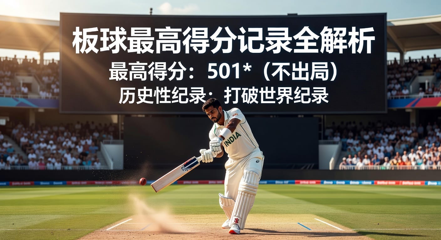 板球最高得分Highest Score：2026年数据解读